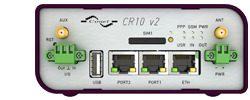 Router med tillvalsportar, ethernet, rs-232 med mera
